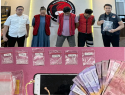 Wanita Pengedar SS Ditangkap Bersama 2 Pria