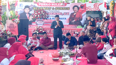 Budi Leksono Dikawal Ratusan Pendukung Jelang Pelantikan Sebagai Anggota DPRD 2024-2029