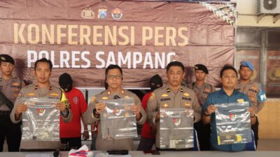 Polres Sampang Berhasil Ungkap Curanmor 9 TKP , 3 Tersangka Diamankan
