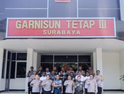 Kapolrestabes Surabaya Coutessy call dengan Kaskogrtap III Surabaya