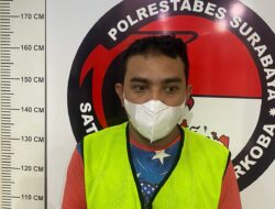 Satreskoba polrestabes surabaya ringkus babdar sabu 