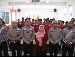 Sosialisasi Ops zebra Semeru 2024 Polres Pelabuhan Tanjung Perak Dengan Sasaran Para Pelajar