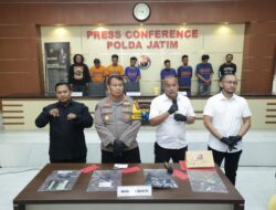 Polda Jatim Berhasil Ungkap Komplotan Spesialis Curanmor Lintas Wilayah, 6 Tersangka Diamankan