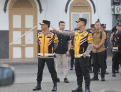 Polrestabes Surabaya Gelar Apel Pengecekan Perlengkapan Personil PAM TPS Pilkada 2024
