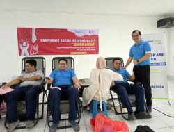Bekerja Sama Dengan PMI Gresik PT. Dayasa Aria Prima Menggelar Aksi Donor Darah