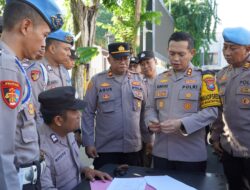 Wakapolrestabes Surabaya Pimpin Langsung Pemeriksaan Senjata Api Anggota