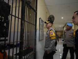 Wakapolrestabes Surabaya Pastikan keamanan dan kondisi para Tahanan