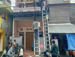 Cegah Peredaran Narkoba Polres Pelabuhan Tanjung Perak dan Pemkot Surabaya Pasangan Kamera CCTV Di Jalan Kunti