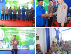 GIAT PENANAMAN 10.000 BIBIT MANGROVE DITPOLAIRUD POLDA JATIM DALAM RANGKA PROGRAM 100 HARI PRESIDEN RI MENDUKUNG ASTA CITA MENUJU INDONESIA EMAS 2045