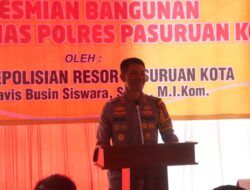 Polres Pasuruan Kota Bangun Barak Dalmas, Wujud Perhatian Kepada Anggota