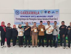 STOP NARKOBA DIUSIA DINI, MEDIA BERITA CAKRAWALA GELAR SEMINAR ANTI NARKOBA