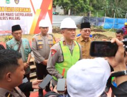 Kapolda Jatim Letakkan Batu Pertama Pembangunan Mako Satpolairud di Malang