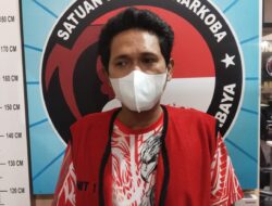 Pengedar Sabu dan Ekstasi Ditangkap Polrestabes Surabaya di Kamar Kos Puluhan Gram Disita