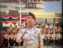 AKBP Mirzal Maulana, Kasubdit II Ditresnarkoba Polda Jawa Timur mengucapkan selamat hari pers 2025