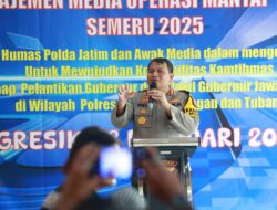Polda Jatim Gandeng Media Jaga Kondusifitas Jelang Pelantikan Gubernur dan Wakil Gubernur Jawa Timur