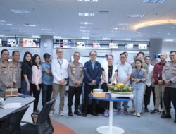 Media Visit ke Kompas Gramedia, Kadivhumas Perkuat Sinergitas