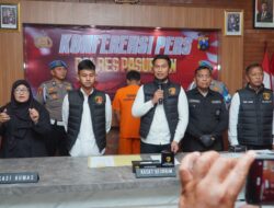 Kurang dari 24 jam Polres Pasuruan Berhasil Ungkap Penganiayaan Berujung Maut di Pandaan