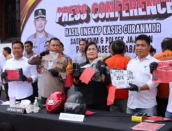 Satreskrim Polrestabes surabaya ringkus 42 pelaku curanmor