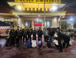 Tim 3 Jogoboyo 97 Sat Samapta Polrestabes Surabaya Amankan 8 Pemuda Pelaku Tawuran