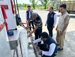 Polres Lamongan Sidak SPBU, Pastikan Distribusi BBM Aman dan Sesuai Standar