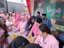 Polres Lamongan Gandeng Disperindag Gelar Bazar Ramadhan Murah