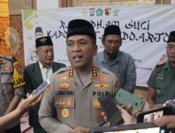 Safari Ramadhan Kapolresta Sidoarjo Sosialisasikan Hotline Mudik Polri 110