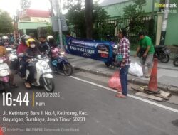 Komunitas SELKER dalam merayu Tuhan di bulan suci romadhon bagi – bagi takjil 