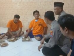 Momen Kebersamaan: Polsek Krembangan Gelar Buka Bersama Tahanan
