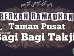 Berkah Ramadhan bulan penuh berkah Taman Pusat bagikan 260 takjil di malam Pitoelikoer