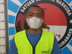 Polrestabes surabaya ringkus bandar ganja