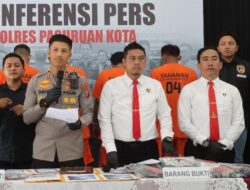 *Polres Pasuruan Kota Komitmen Berantas Premanisme Jaga Iklim Investasi, Berkas Kasus Tiga Preman Dilimpahkan ke Kejaksaan