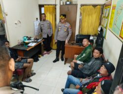 Operasi Pekat di Wilayah Wonocolo Tujuh Orang Terjaring dalam Upaya Penertiban Masyarakat