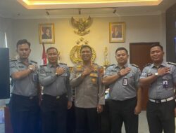 TINGKATKAN SINERGI, KALAPAS SIDOARJO LAKUKAN AUDIENSI DENGAN KAPOLRESTA SIDOARJO