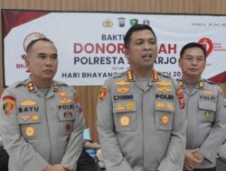 Sambut Hari Bhayangkara Ke-79, Polresta Sidoarjo Gelar Donor Darah untuk Kemanusiaan