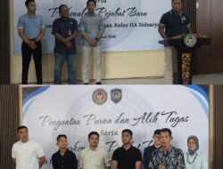 Lapas Sidoarjo Gelar Acara Perpisahan dan Penyambutan Pegawai, 7 Orang Mutasi, 1 Purna Tugas, dan 4 Pegawai Baru Bergabung