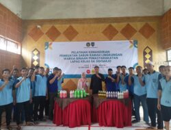 WBP Lapas Sidoarjo Ikuti Pelatihan Pembuatan Sabun Ramah Lingkungan
