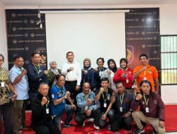 Rekan media Silaturahmi  dengan Kalapas Kelas IIA Sidoarjo dan selalu bersinergi