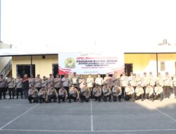 Dukung Gerakan Pangan Murah, Kapolres Pelabuhan Tanjung Perak Luncurkan Program Bhajul Semar.