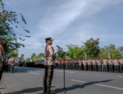 2.608 Polisi Amankan Aksi Buruh di Surabaya, Kapolrestabes Tekankan Pendekatan Humanis