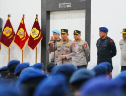 Kunjungi Mako Brimob Kwitang, Kapolri Beri Apresiasi dan Perkuat Motivasi 