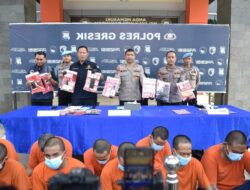 Polres Gresik Ungkap 16 Kasus Narkoba Selama 12 Hari, Amankan 20 Tersangka