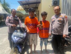 Polsek Kenjeran Amankan Dua Pelaku Curas yang Beraksi di Jembatan Kedinding Lor Surabaya