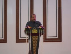 Sosialisasi UU No . 1 Tahun 2023 Tentang KUHP di Polrestabes Surabaya Hadirkan Wamenkumham Prof. Edward Omar Sharif Hiariej