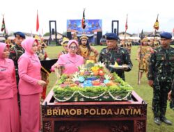 HUT ke-80 Korps Brimob Polri Kapolda Jatim Tegaskan Profesionalisme dan Humanisme