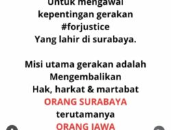 Video @viralforjustice Bermuatan SARA Picu Kekhawatiran, AMI Kritik Keras Narasi Pemecah Belah di Surabaya