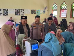 Polres Gresik dan BMH Gelar Pemeriksaan Gratis di Ponpes Al Amin