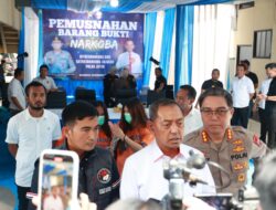 Jelang Nataru Polda Jatim Kembali Musnahkan Barang Bukti 9,3kg Sabu