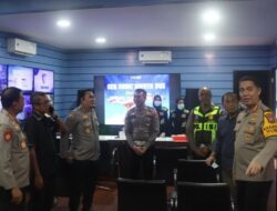 Satgas Ops Lilin Semeru Polda Jatim Cek Pospam Terminal Purabaya Pastikan Pelayanan Maksimal