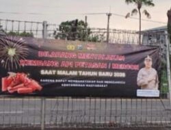 Jelang Pergantian Tahun, Polres Tanjung Perak Keluarkan Imbauan Larangan Menyalakan Kembang Api dan Petasan