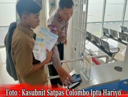 Kasubnit Satpas Colombo : Tidak Hanya Profesional, Petugas Wajib Memberi Penjelasan ke Pemohon Dengan Mudah